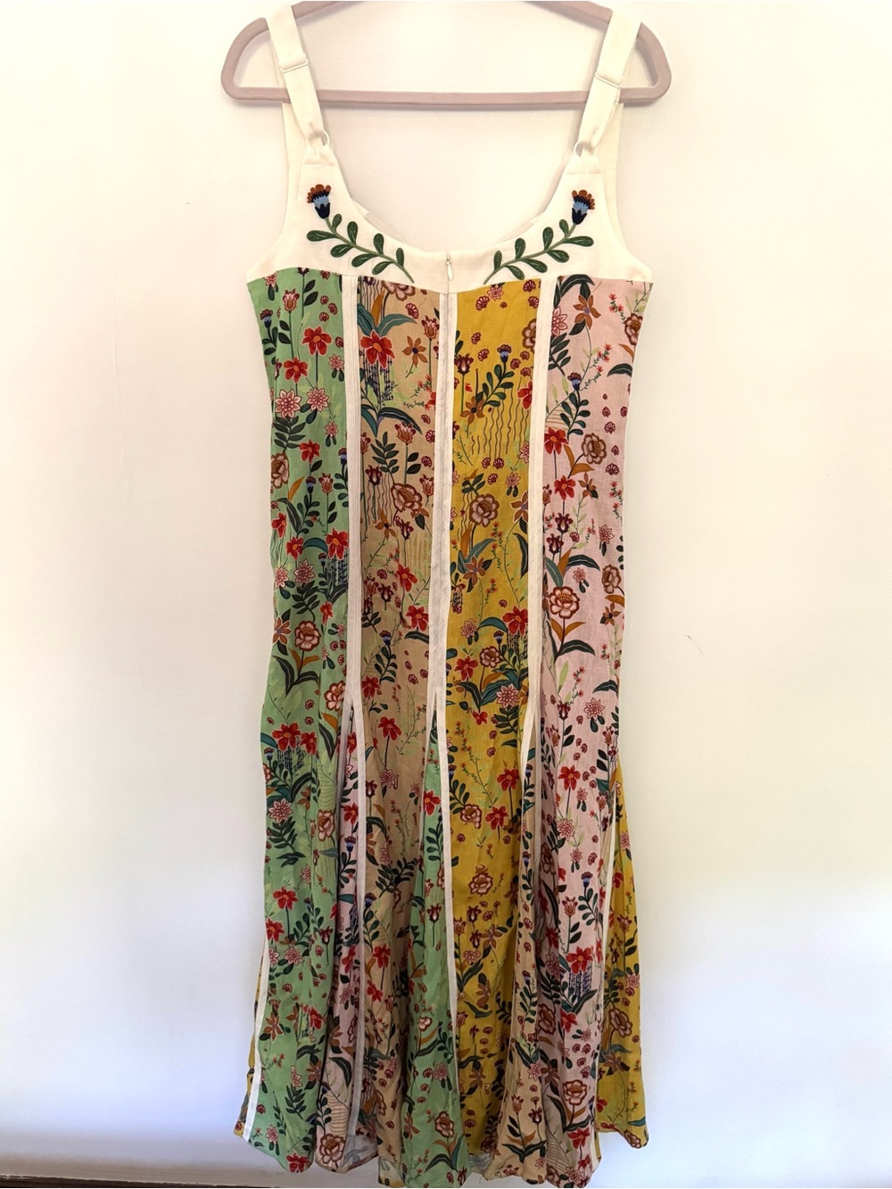 Christian Lacroix Floral Panel Summer Dress - Multicolor. NWOT - Picture 3 of 8
